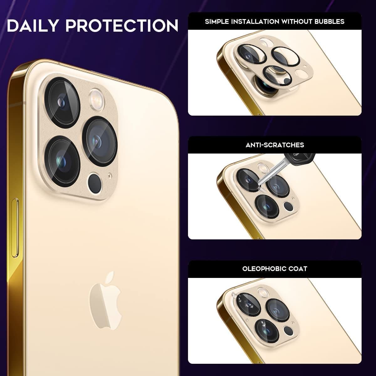 Camera Lens Protector (2-Pack) Iphone 13 Pro And Iphone 13 Pro