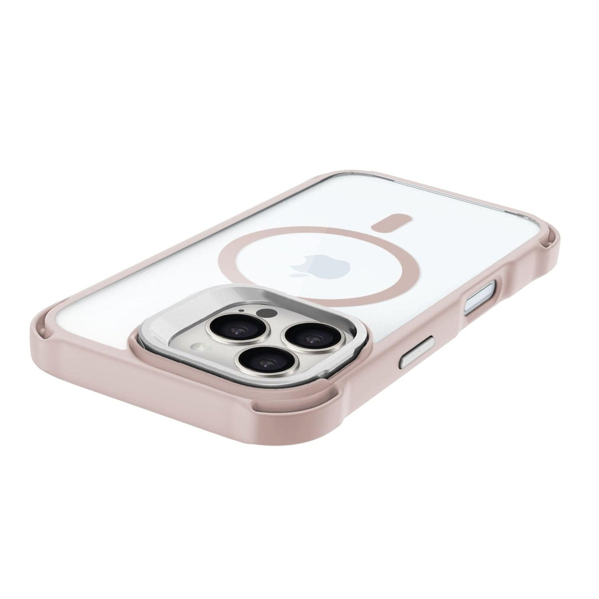 iPhone 16 Pro Max Clear Kickstand Case - Anti-Slip, Rugged, MagSafe | Venture Series