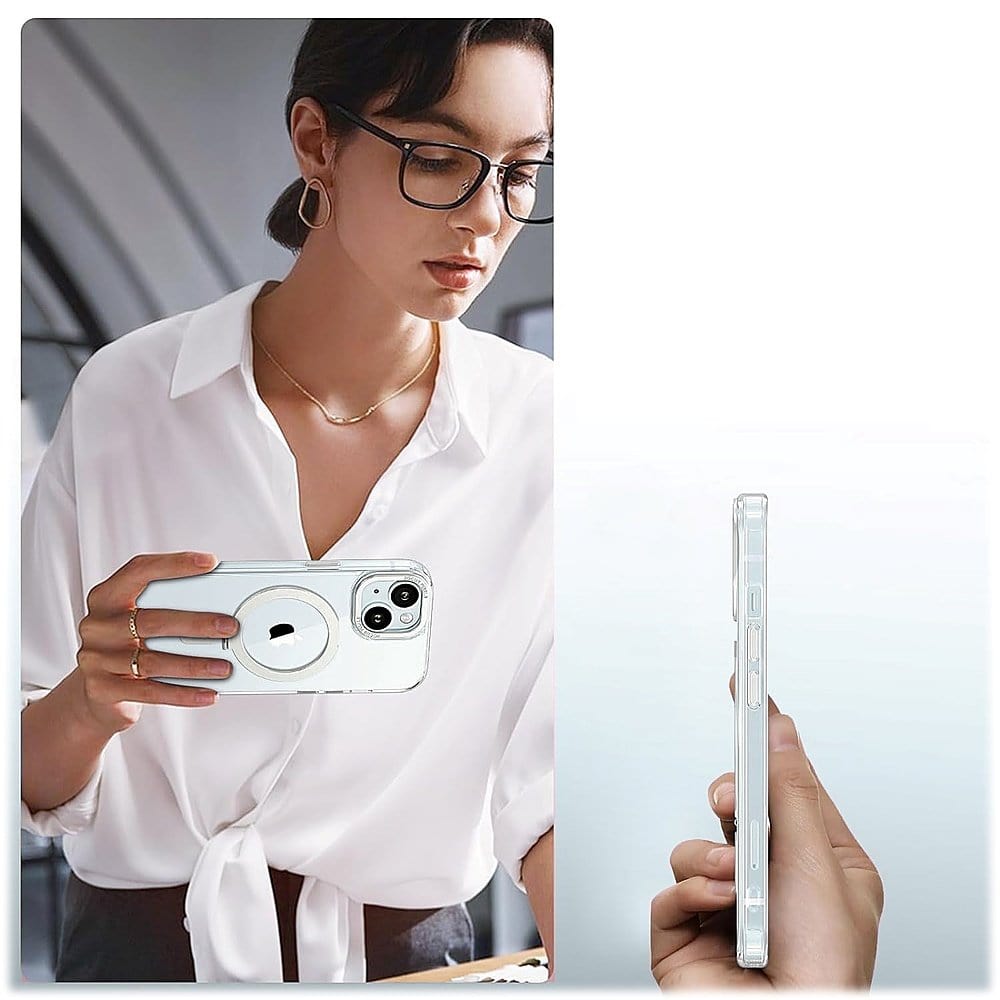 iPhone 15 Clear Kickstand Case with MagSafe | Venture Series