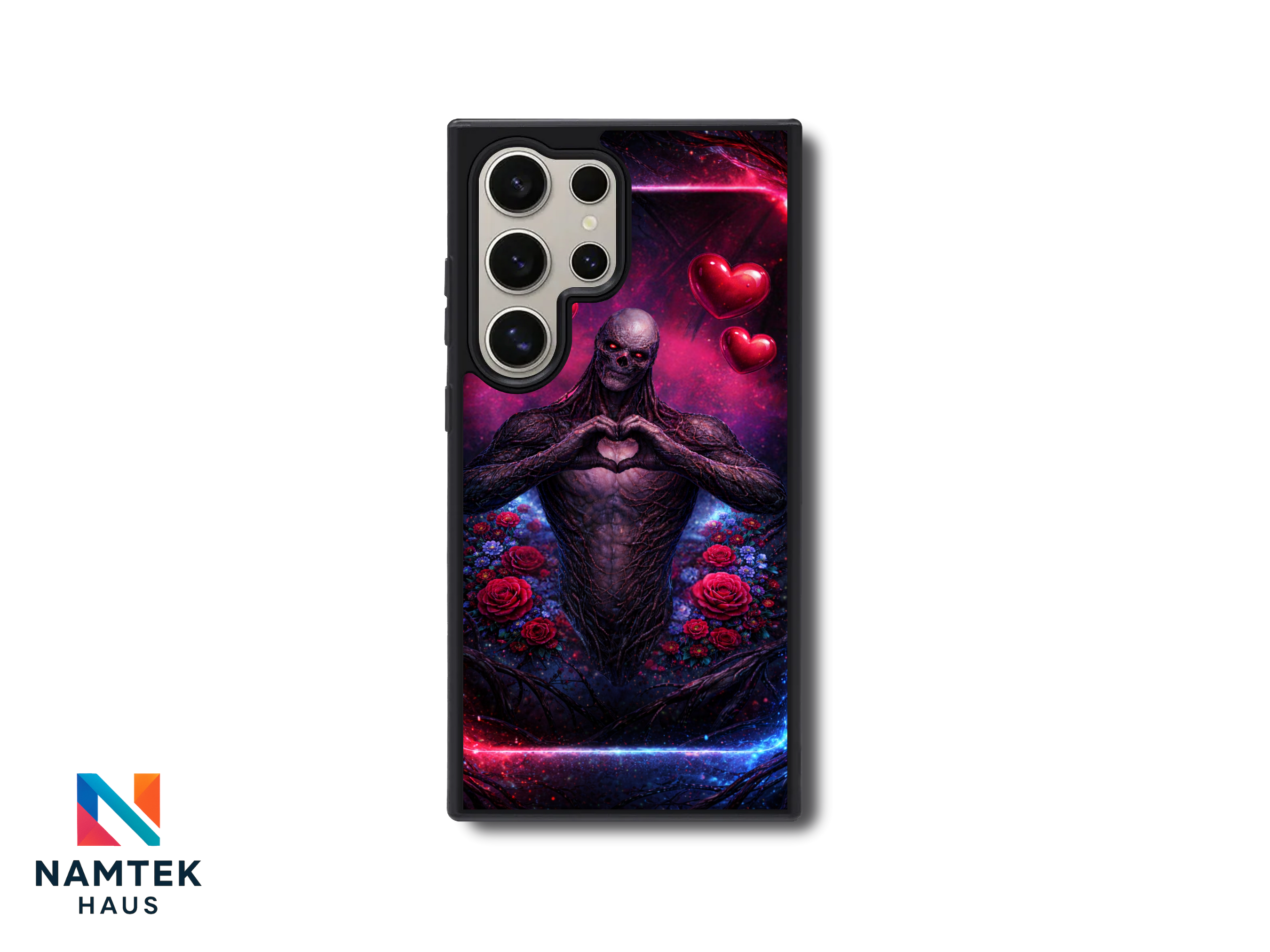 Stranger Things Vecna Showing Sum Luv! Saint Valentine's iPhone & Samsung Phone Case