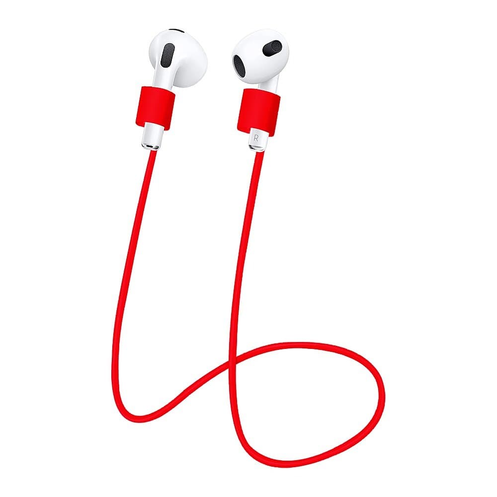 Red Silicone Accessories Kit Apple Airpods (3rd Generation)