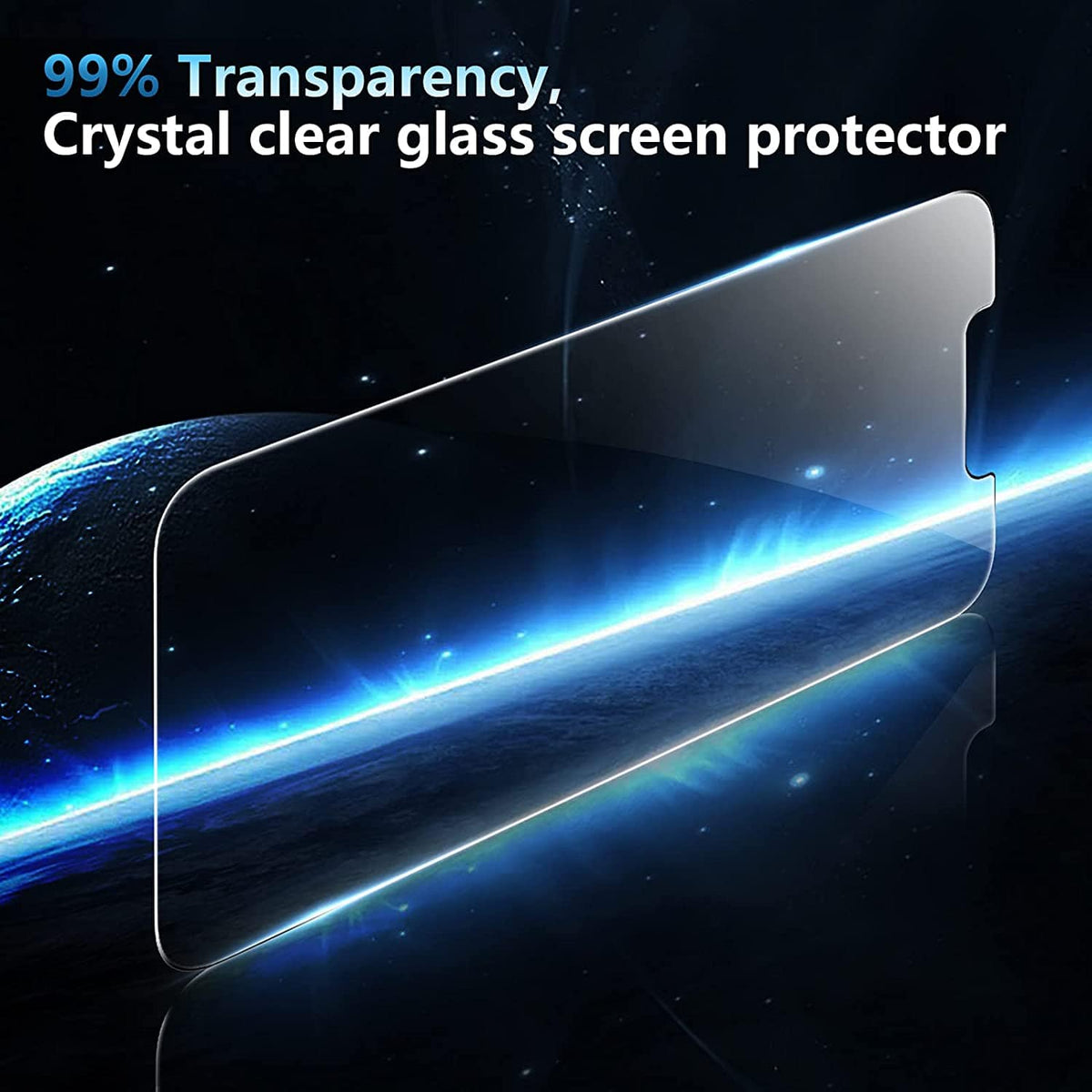 Clear Tempered Glass Screen Protector (2-Pack) Iphone 13 Pro