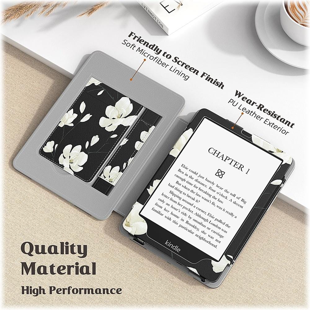 Indy Series Floral Folio Case Amazon Kindle Paperwhite