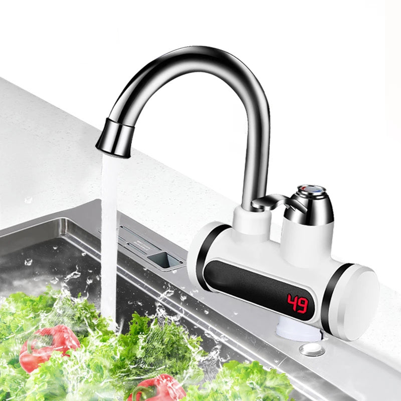Electric Water Heater Tap With Display