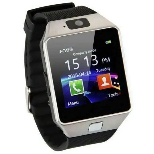 Bluetooth Smart Watch W/camera Waterproof Phone Mate Android