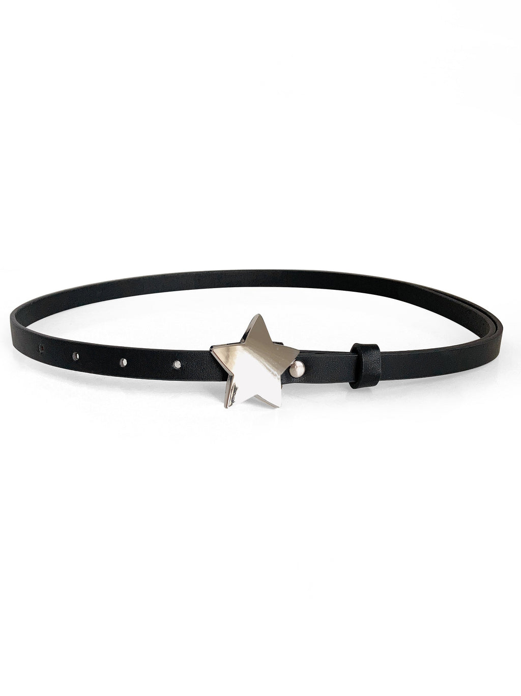 Black Subculture Five-pointed Star Belt