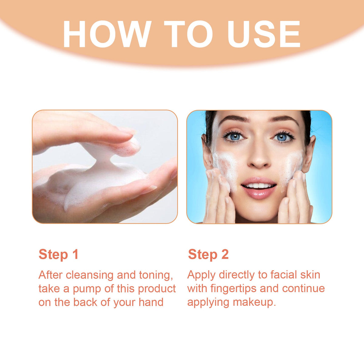 Pre-Makeup Mousse Toner, Hydrating And Moisturizing Facial Toner Firming And Softening Skin Care Foam Mousse