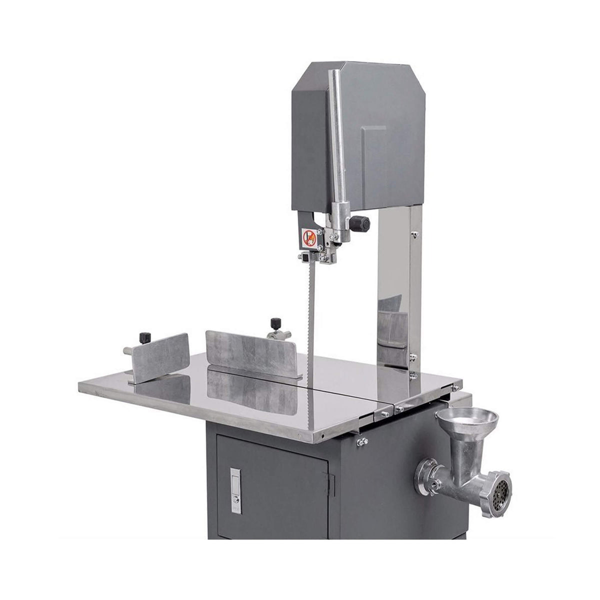 550W Heavy-Duty Standing Bone Meat Cutting Band Saw Machine