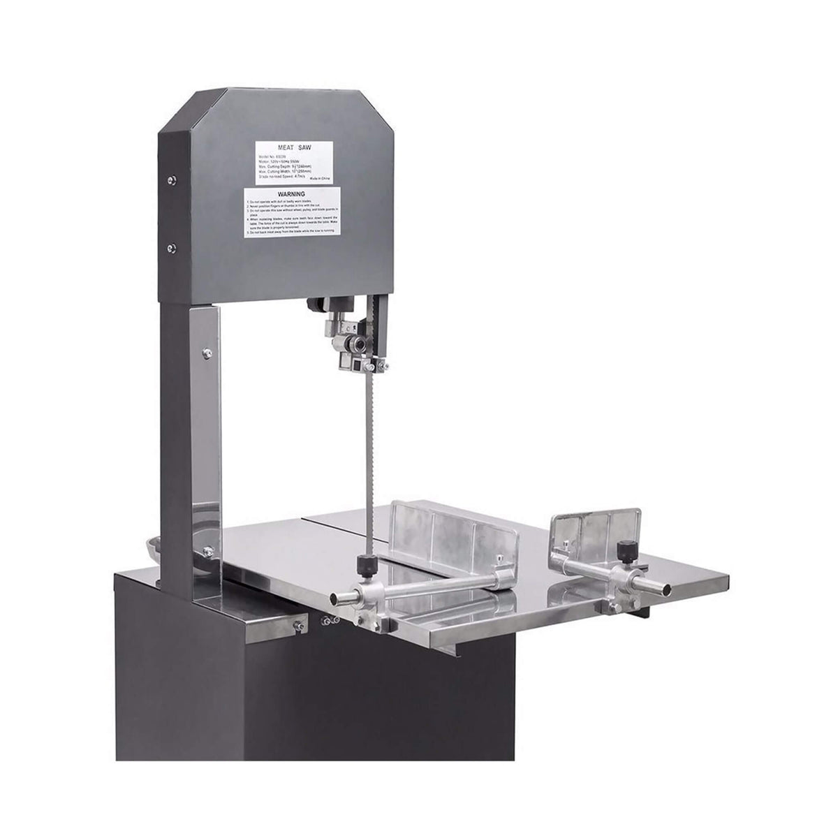 550W Heavy-Duty Standing Bone Meat Cutting Band Saw Machine