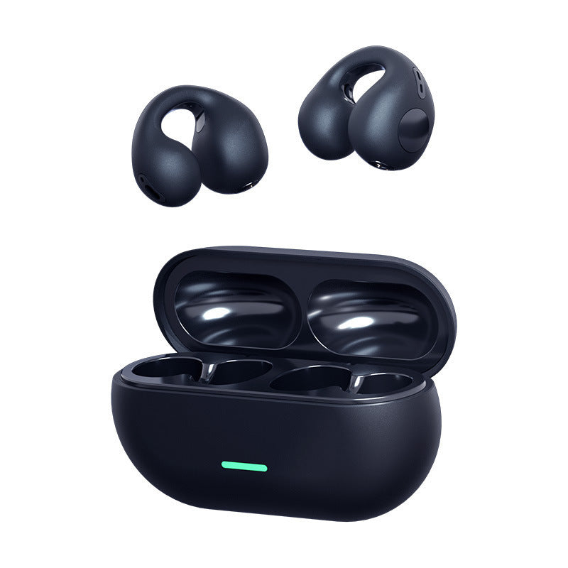 Wireless Ear Clip Bluetooth Headset TWS Comfortable Wear Not In-Ear Sports Wireless Bone Conduction 5.3 Bluetooth Headset