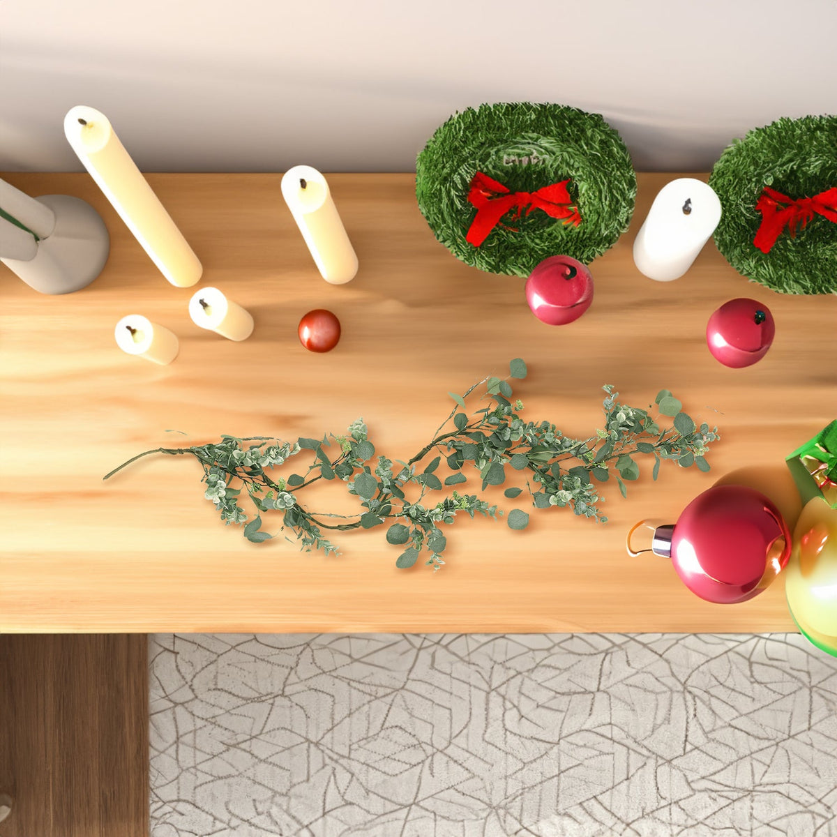 5" LEAVES GARLAND