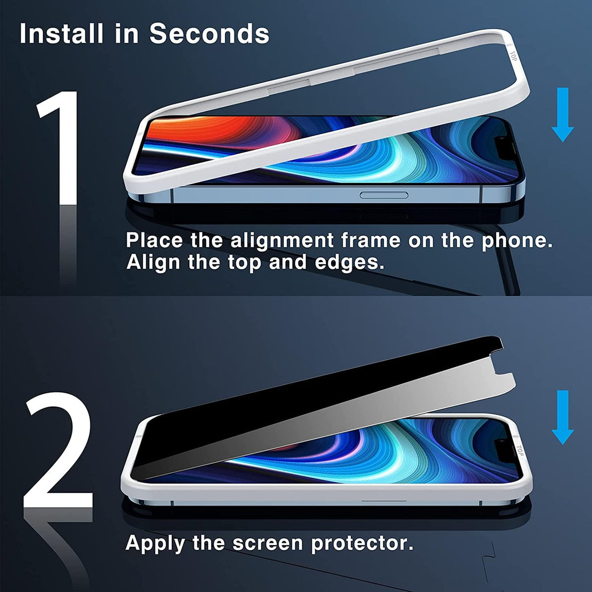 Privacy Screen Protector (2-Pack) Iphone 13 Mini