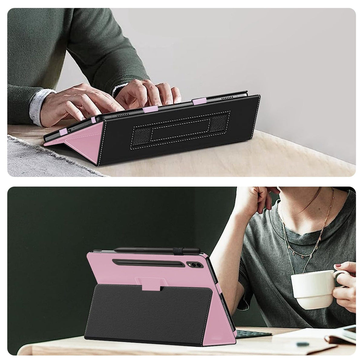 Indy Series Bi-Fold Folio Case - Samsung Galaxy Tab S10+, Tab S9+, and Tab S9 FE+