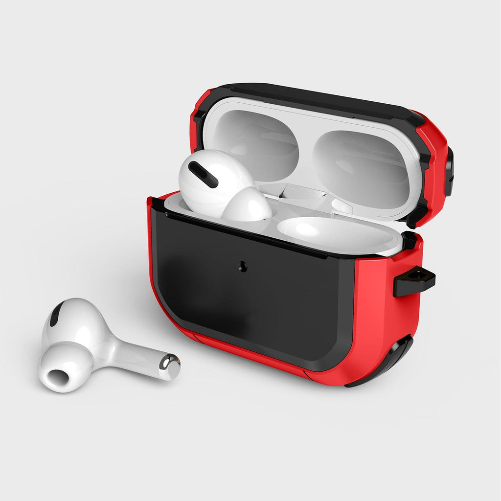Armor Series Black Red Case Apple Airpods Pro (2nd Generation)
