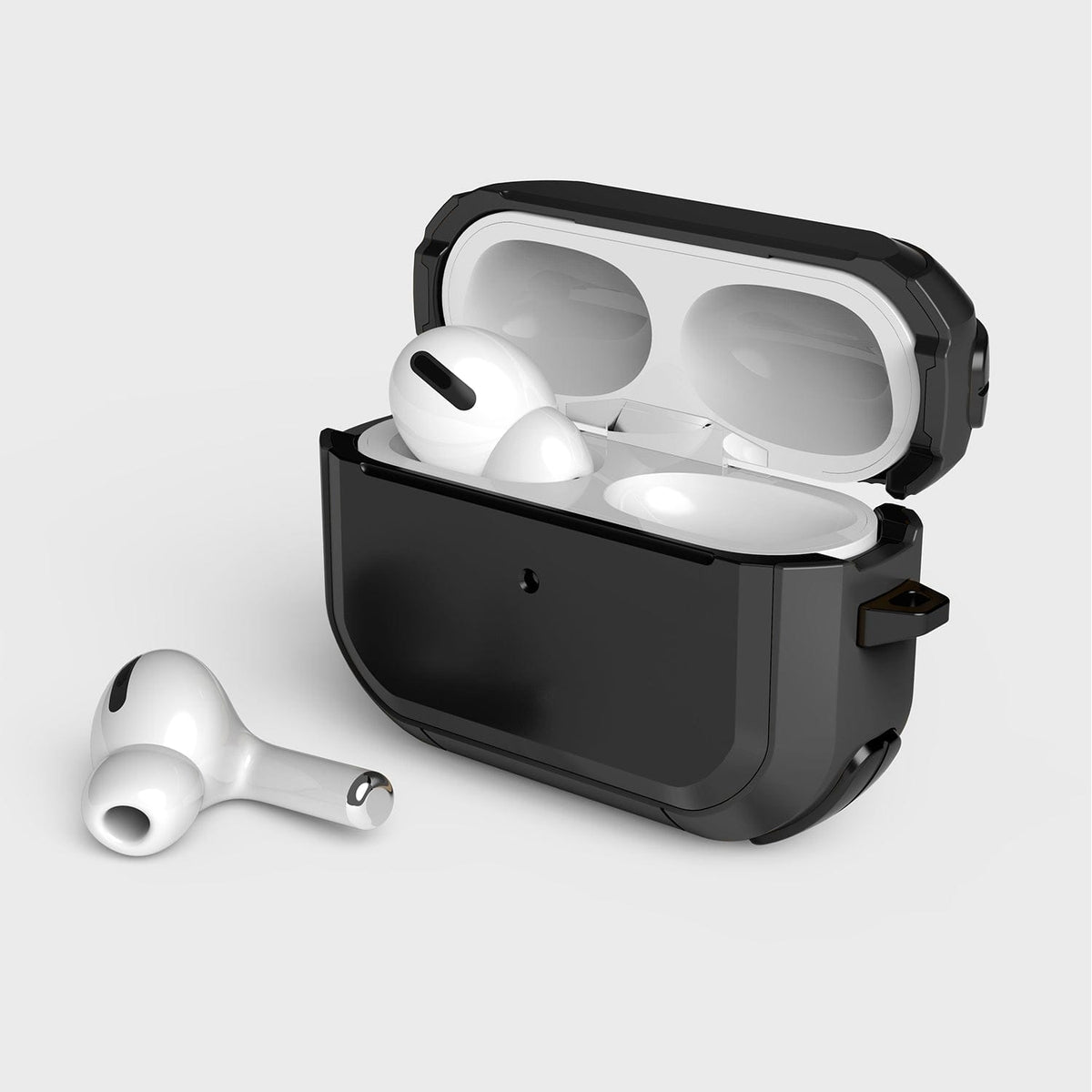 Armor Series Black Case Apple Airpods Pro (2nd Generation)