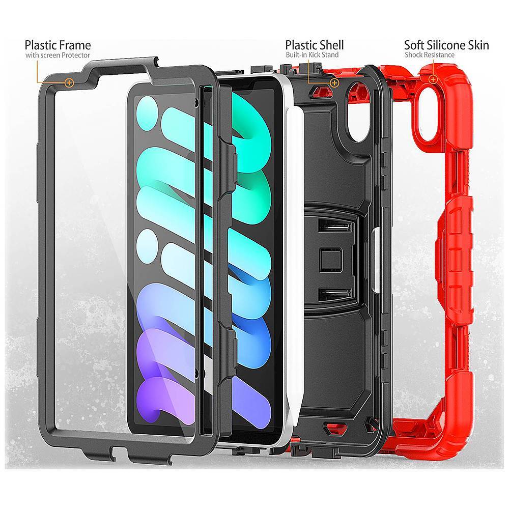 Raider Series Heavy Duty Kickstand Case Apple Ipad Mini (A17 Pro)