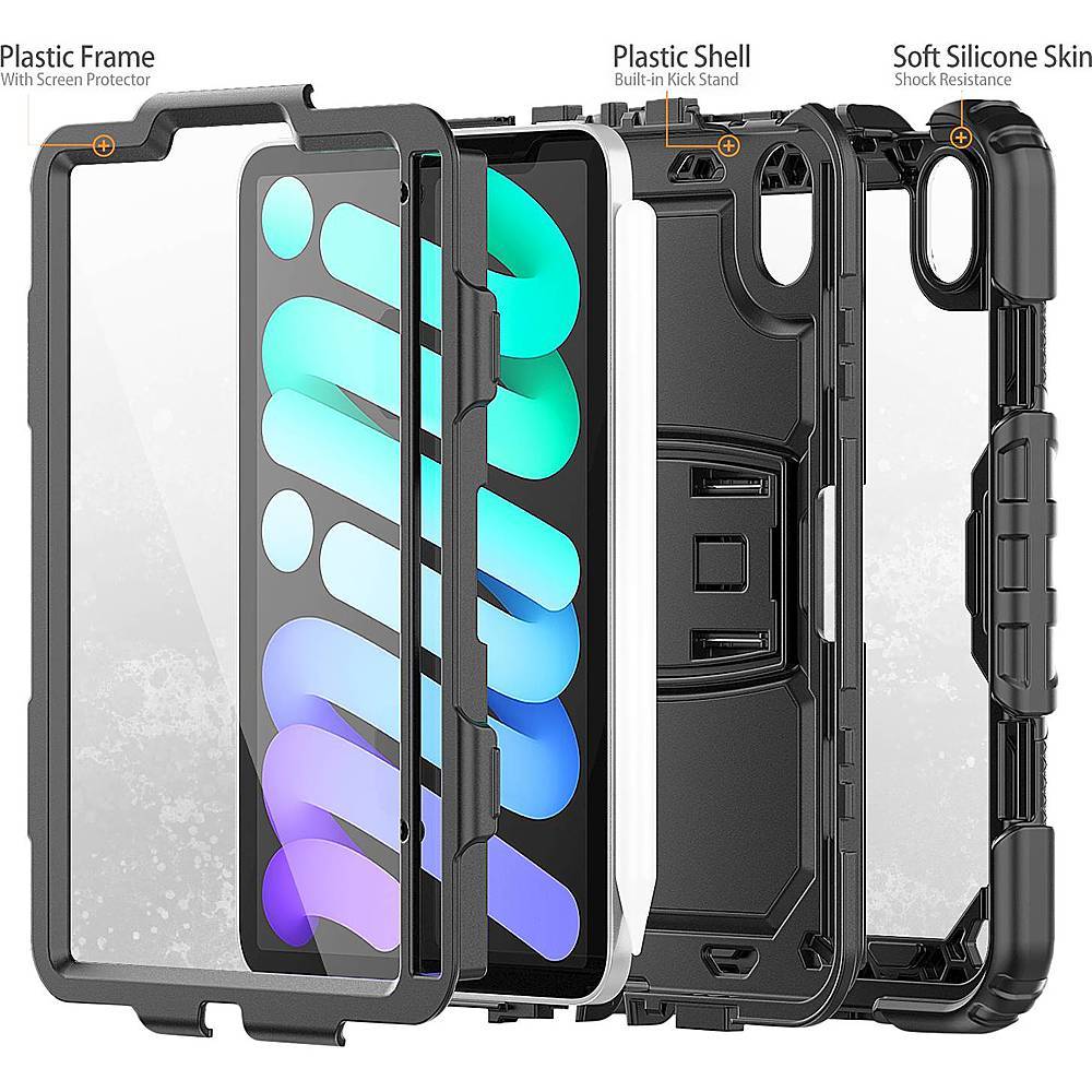 Raider Series Heavy Duty Kickstand Case Apple Ipad Mini (A17 Pro)