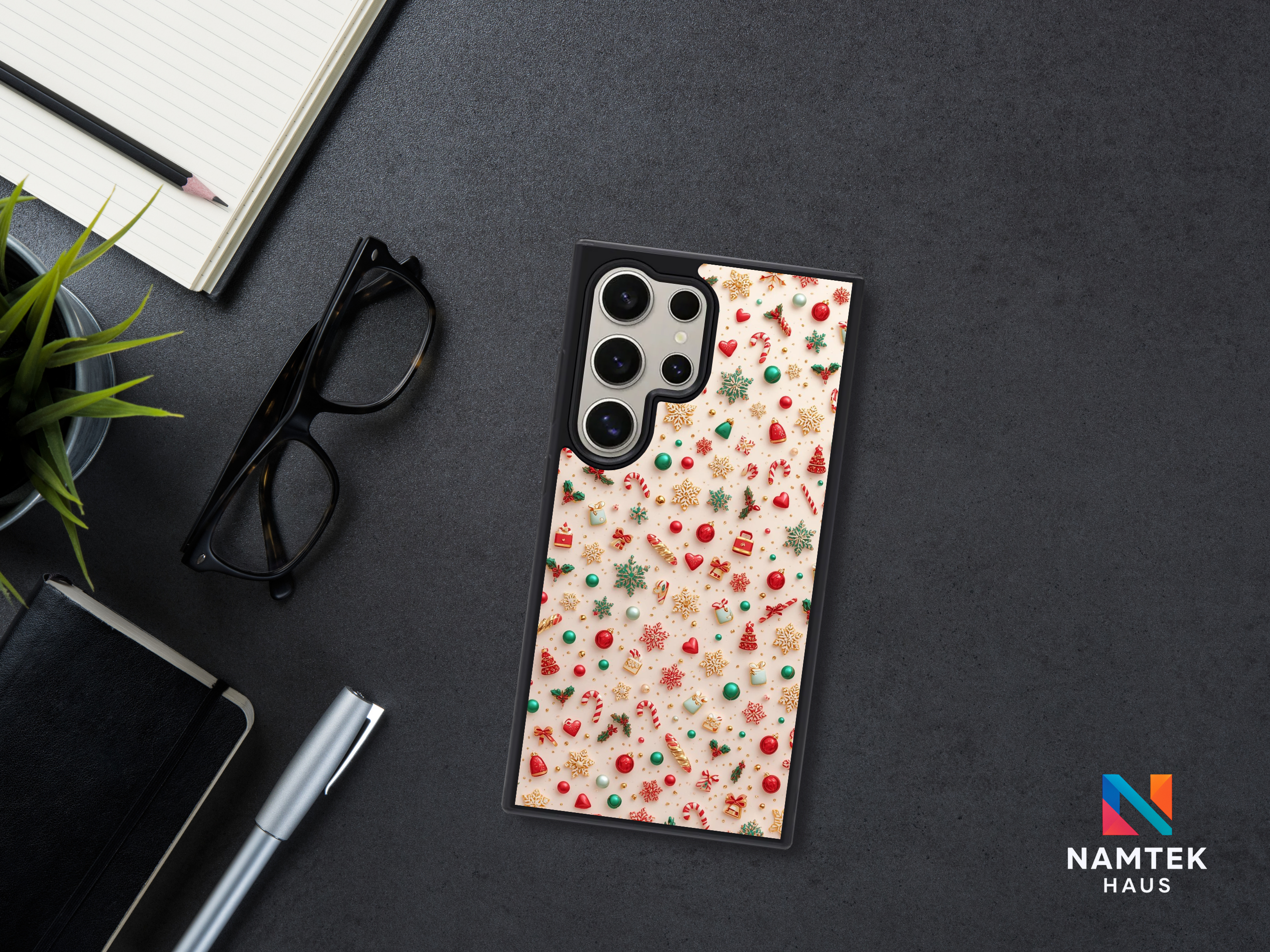 Golden Noel Luxe Christmas Edition Phone Case