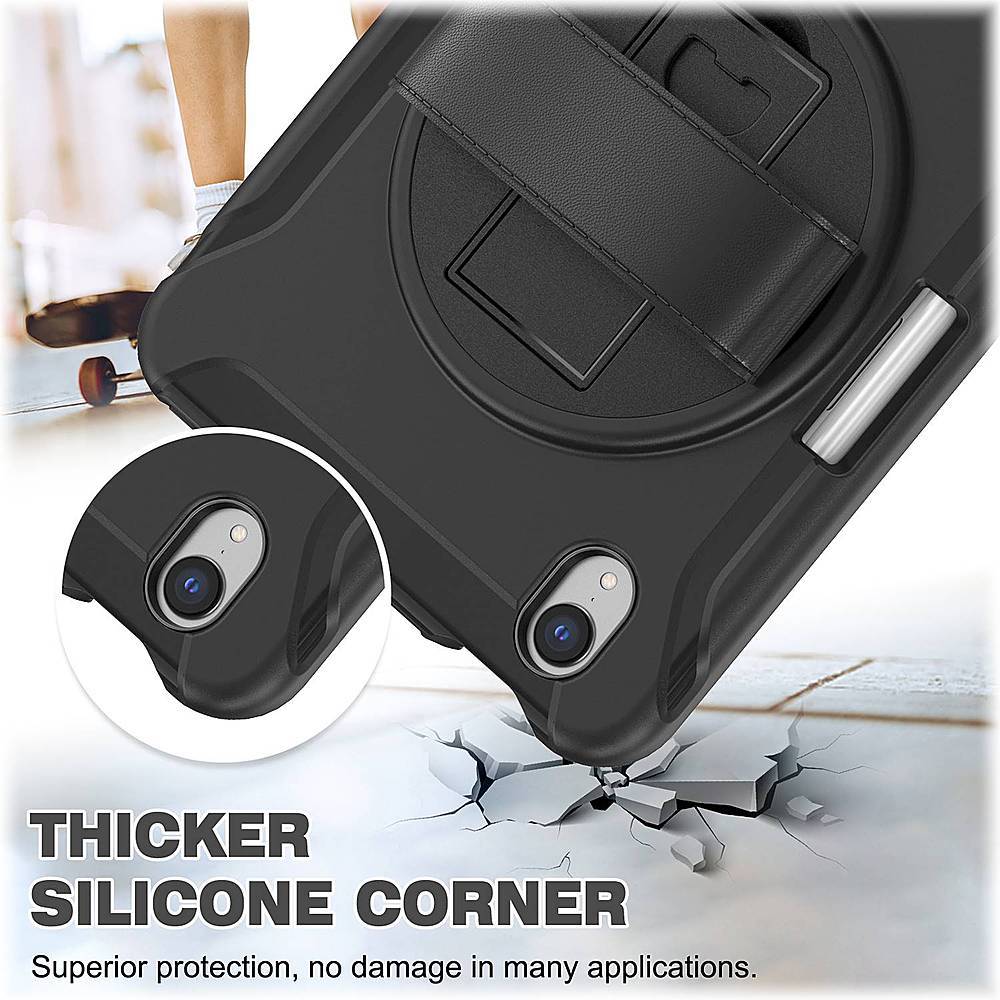 Raider Heavy-Duty Hand Strap Case for iPad mini (A17 Pro)