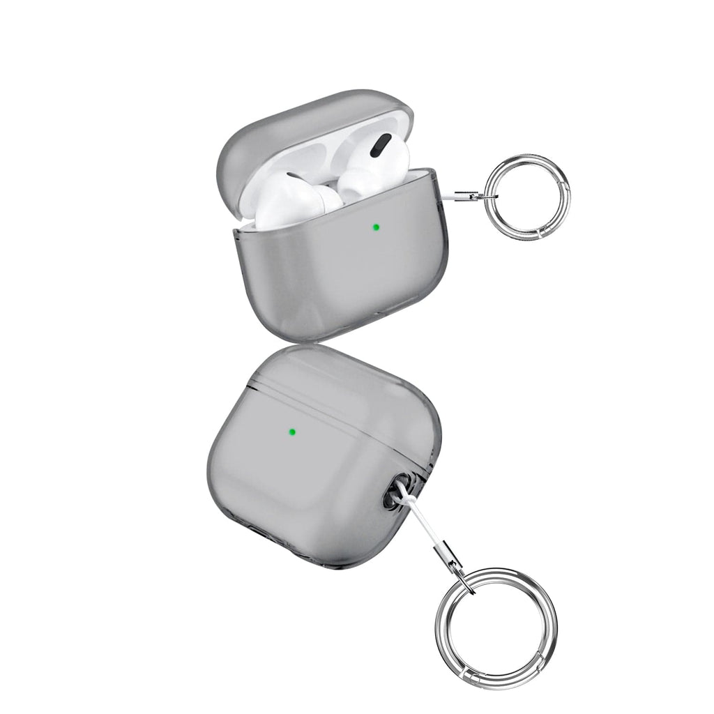Hybrid-Flex Transparent Black Case for AirPods Pro 2