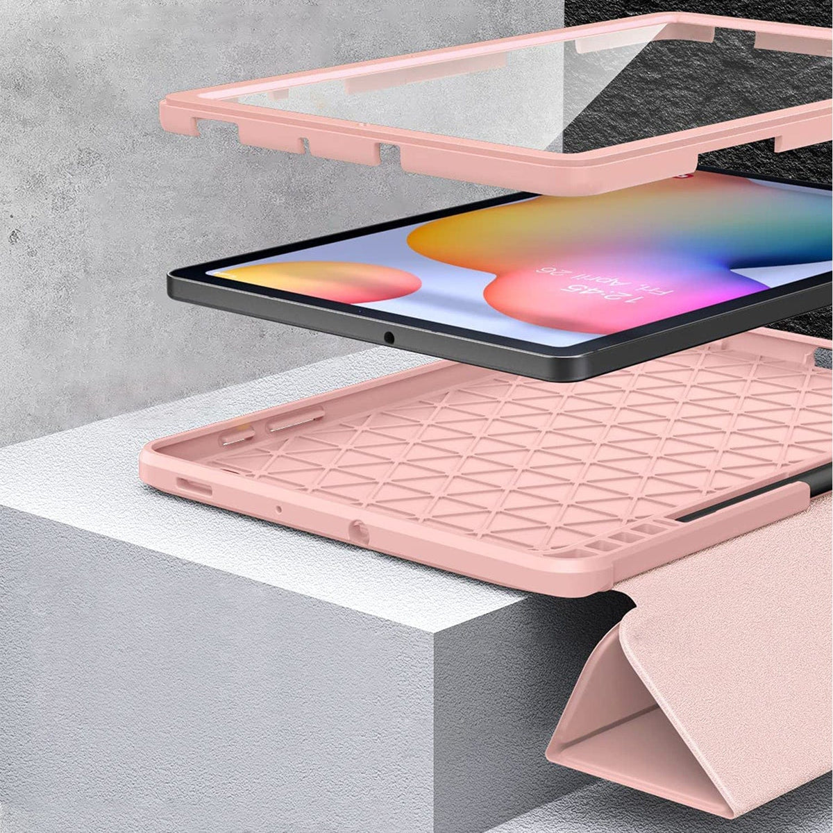 Raider Series Heavy Duty Tri-Fold Case - Galaxy Tab S6 Lite