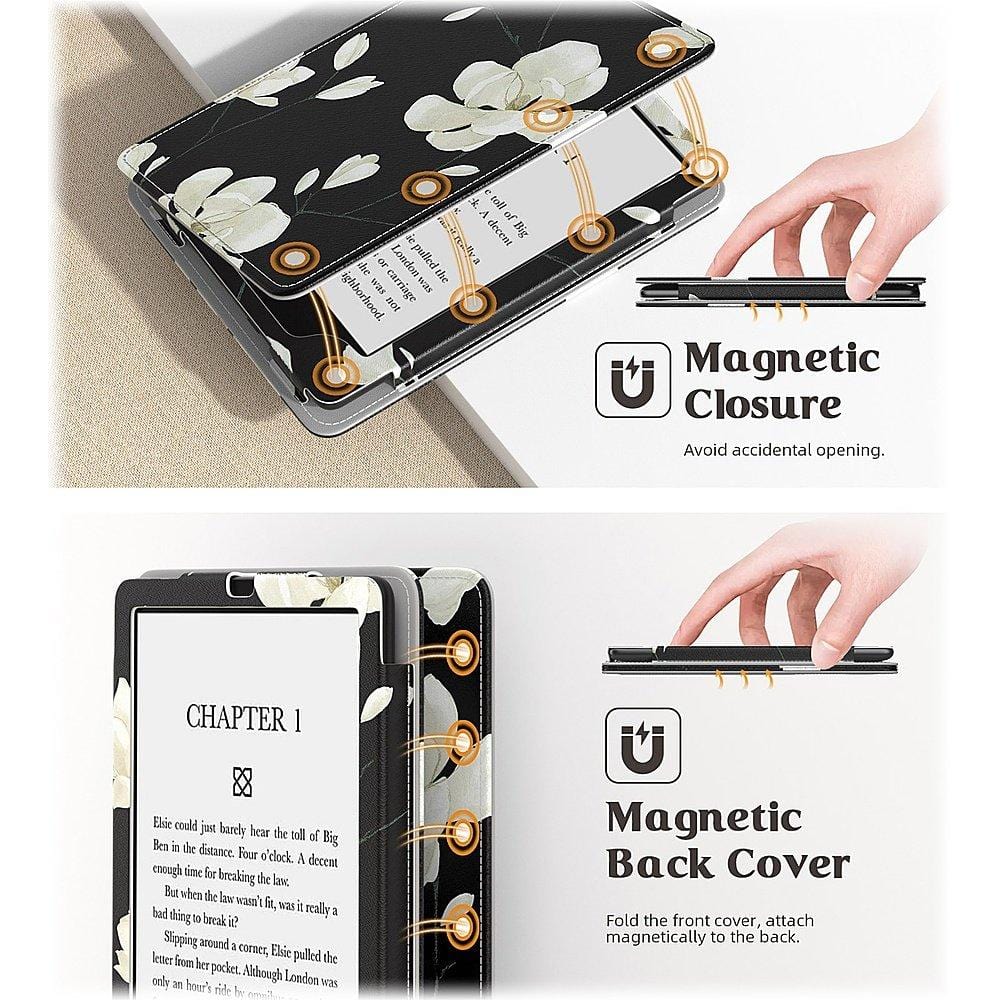 Indy Series Floral Folio Case Amazon Kindle Paperwhite