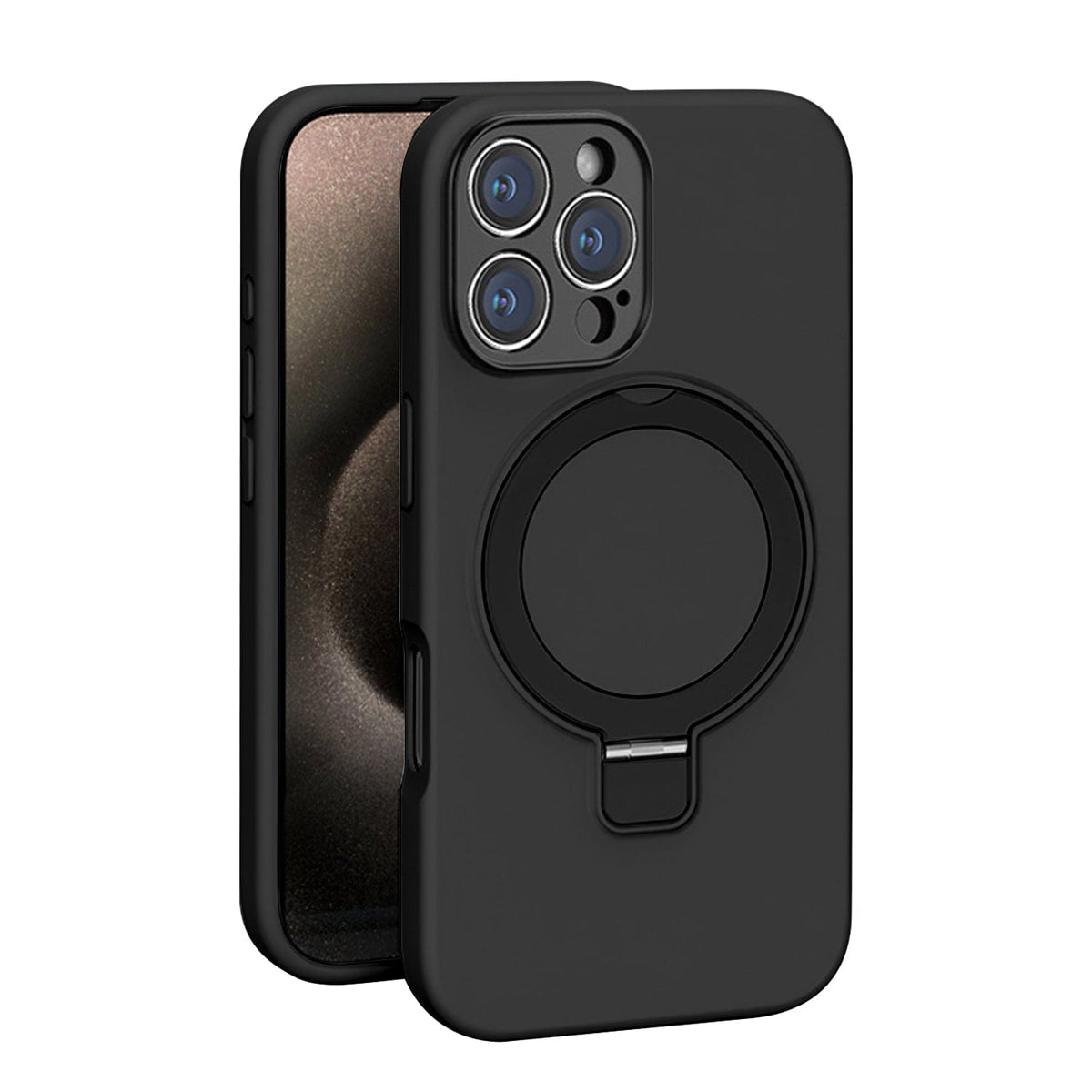 iPhone 16 Pro Max Slim Kickstand Case - Rugged Protection, MagSafe | Venture Series