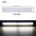 6/10 Leds PIR LED Motion Sensor Light Cupboard Wardrobe Bed Lamp