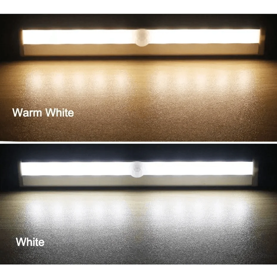 6/10 Leds PIR LED Motion Sensor Light Cupboard Wardrobe Bed Lamp