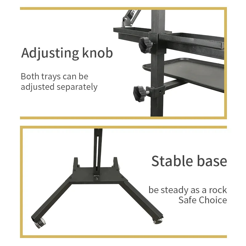 Taidu Multi-Functional Double Holder Tattoo Bench