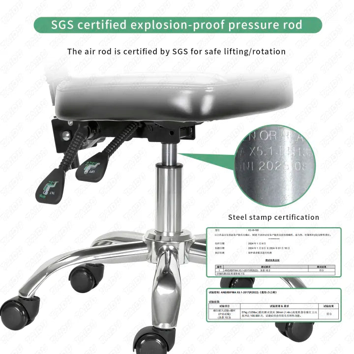 Multi-Functional Model Pneumatic Lift Tattoo Chair Special Launch