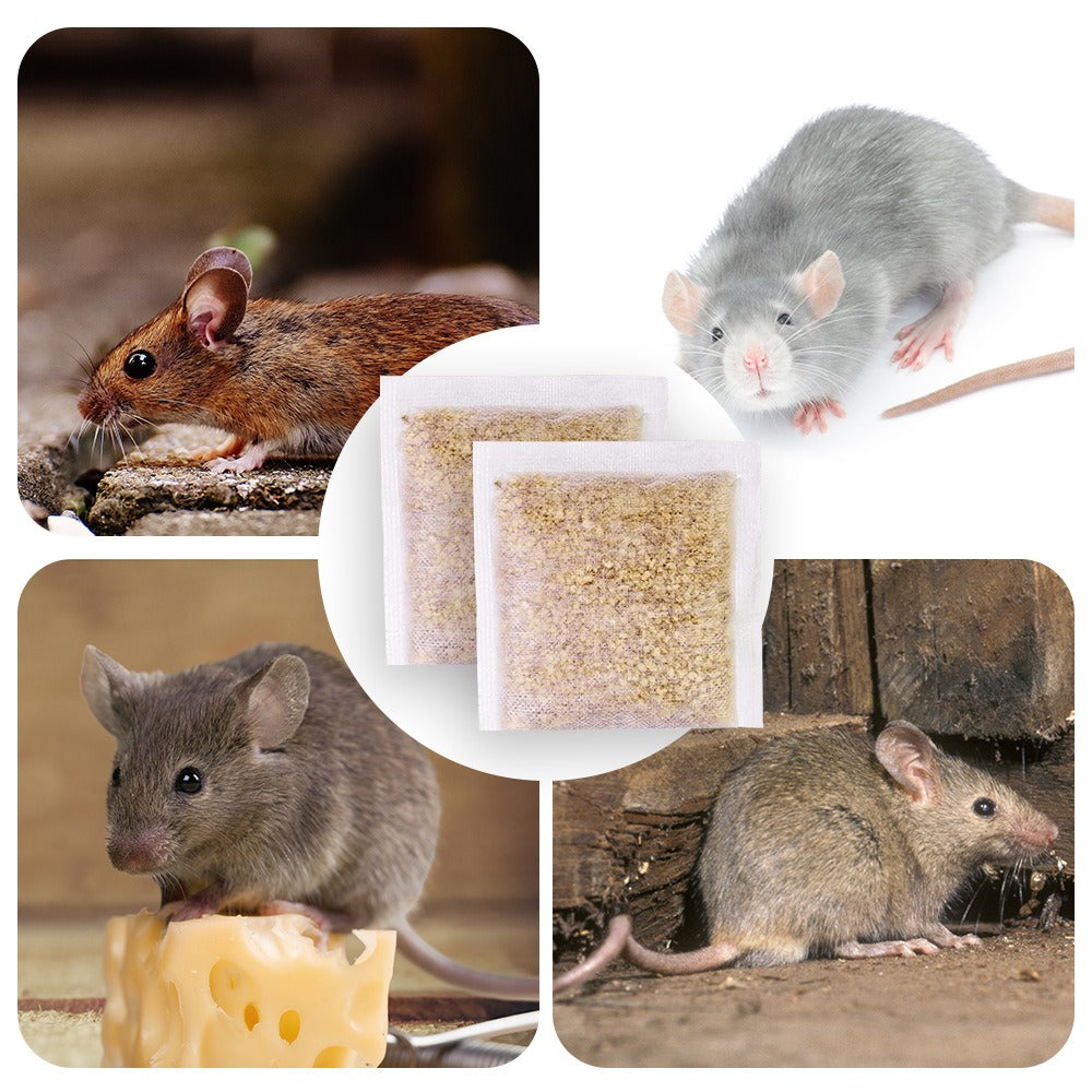 Natural Mouse Rodent Pouch Pest Control Anti Mouse Trap Repel Mice from Nesting & Freshen Air Cinnamon/Peppermint Oils