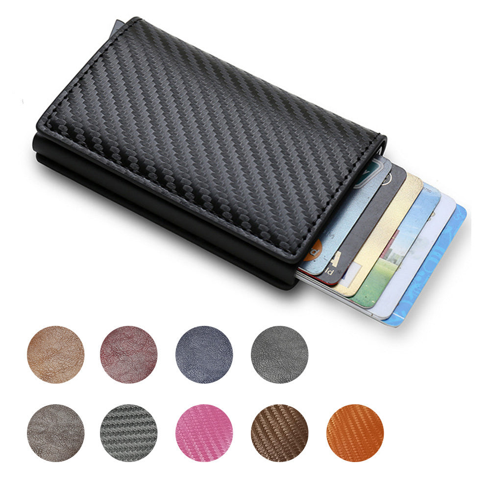 Smart Minimalist Credit Card Wallet Secure Pocket