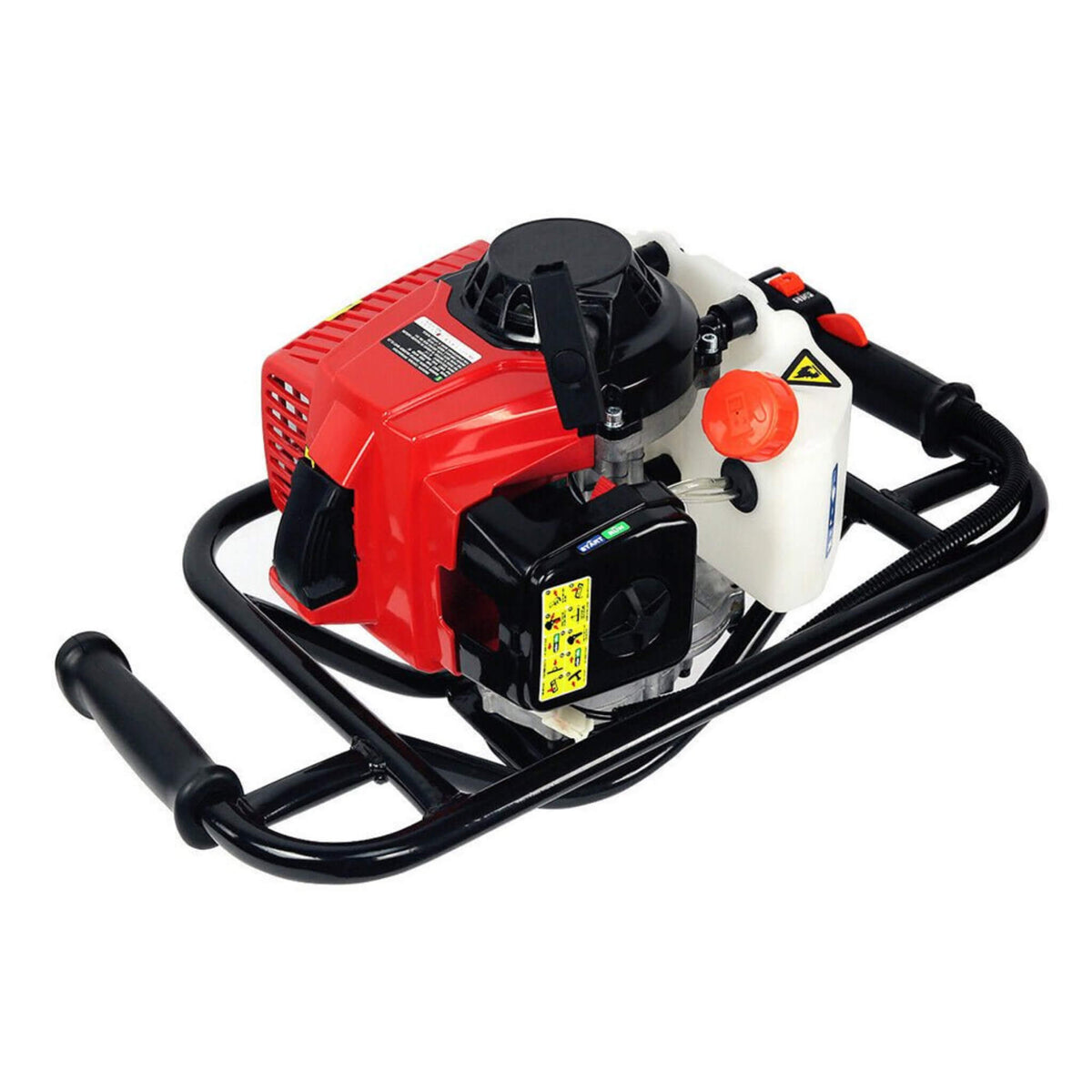 12-Inch 63Cc Gasoline Powered Post Hole Digger Earth Auger