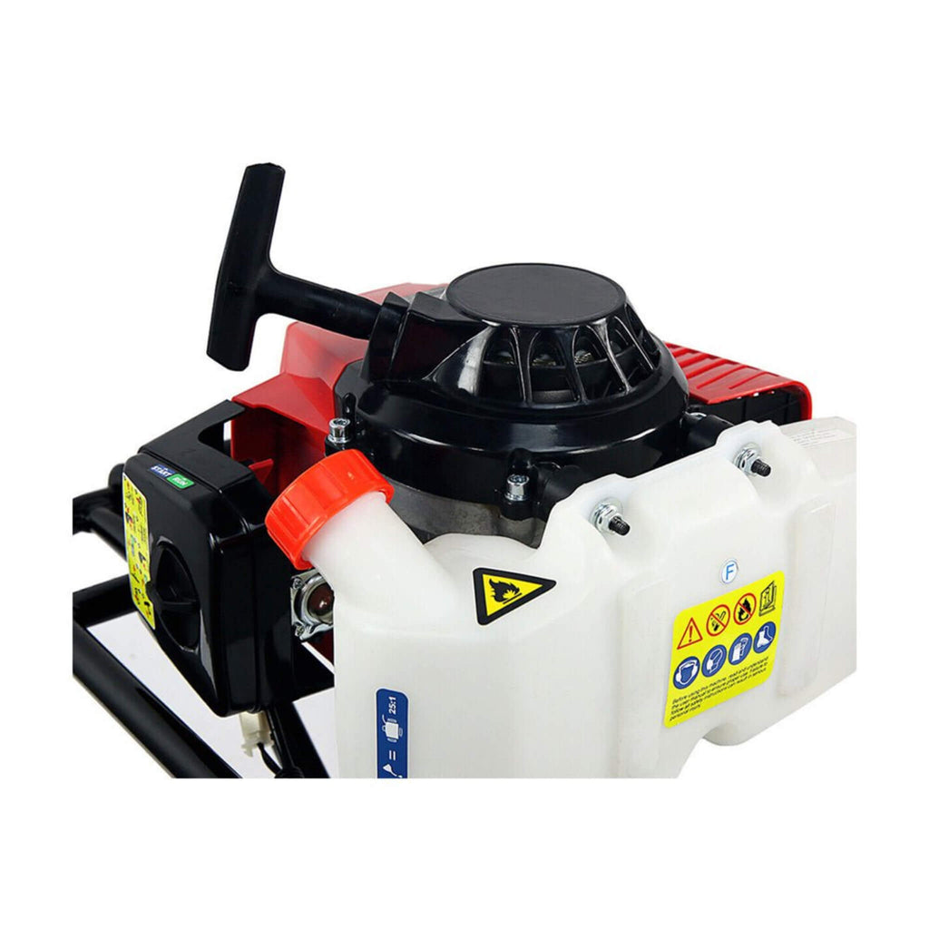 12-Inch 63Cc Gasoline Powered Post Hole Digger Earth Auger