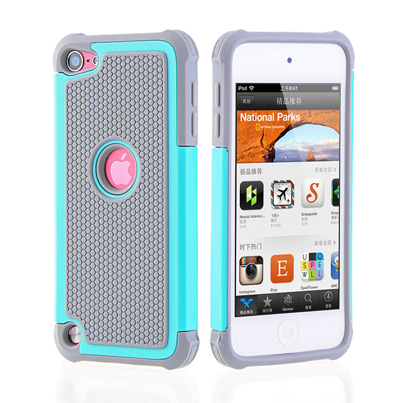 Football Pattern Shockproof 3-in-1 Mobile Phone Case