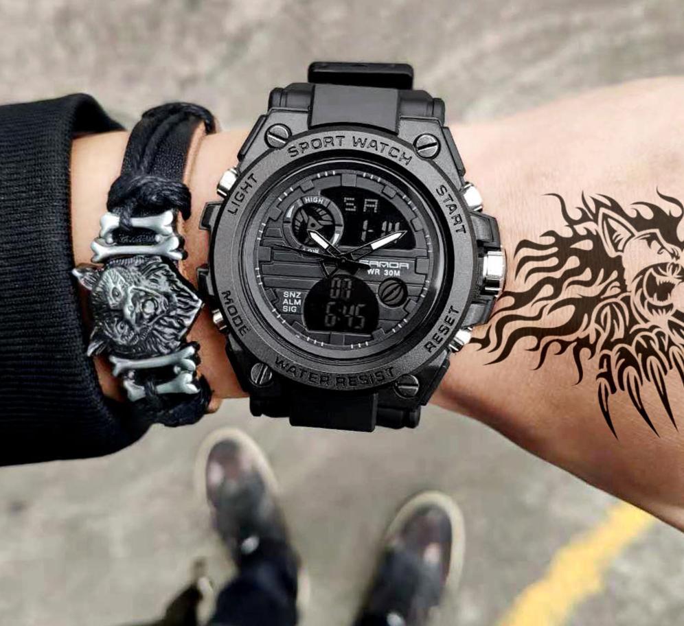 Military Digital Sports Watch 30M
