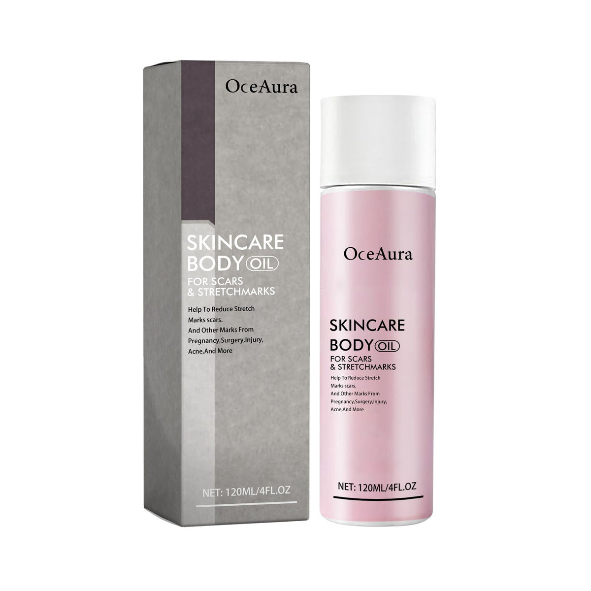 Skincare Body Oil, Fade Scars And Fine Lines Of Pregnancy Moisturize And Repair Delicate And Smooth Body Skin