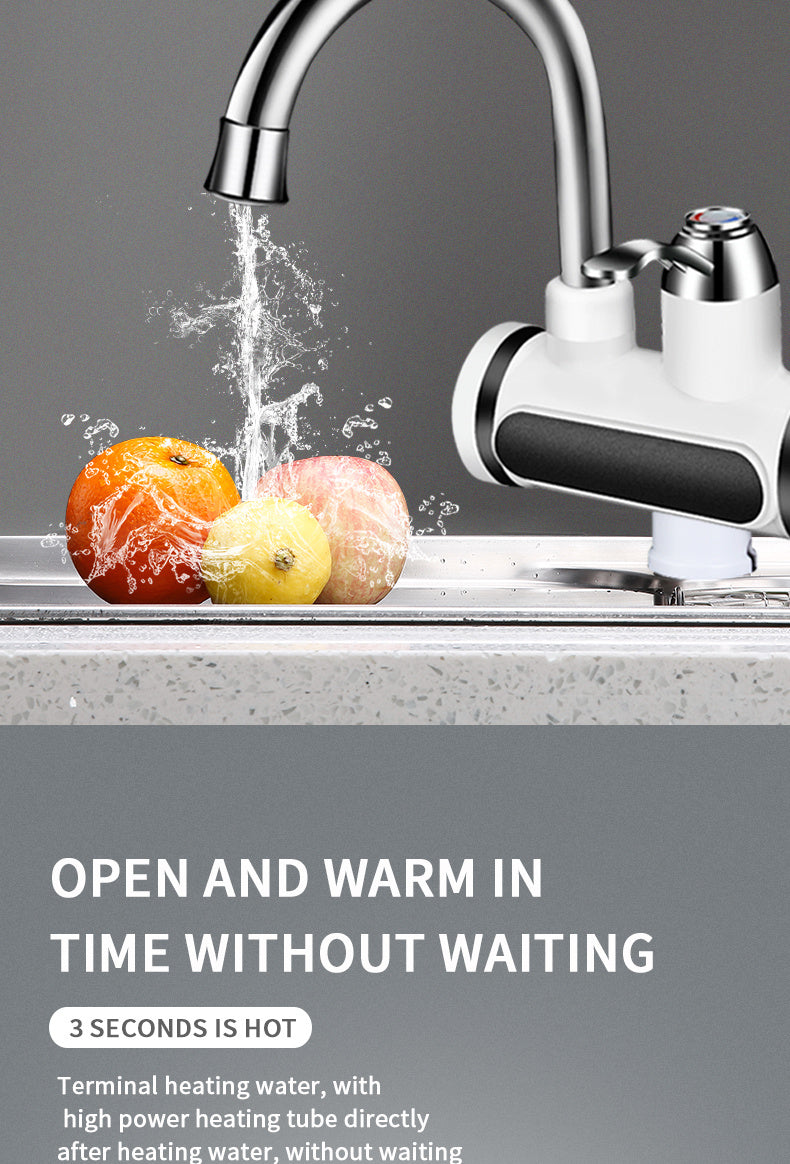 Electric Water Heater Tap With Display