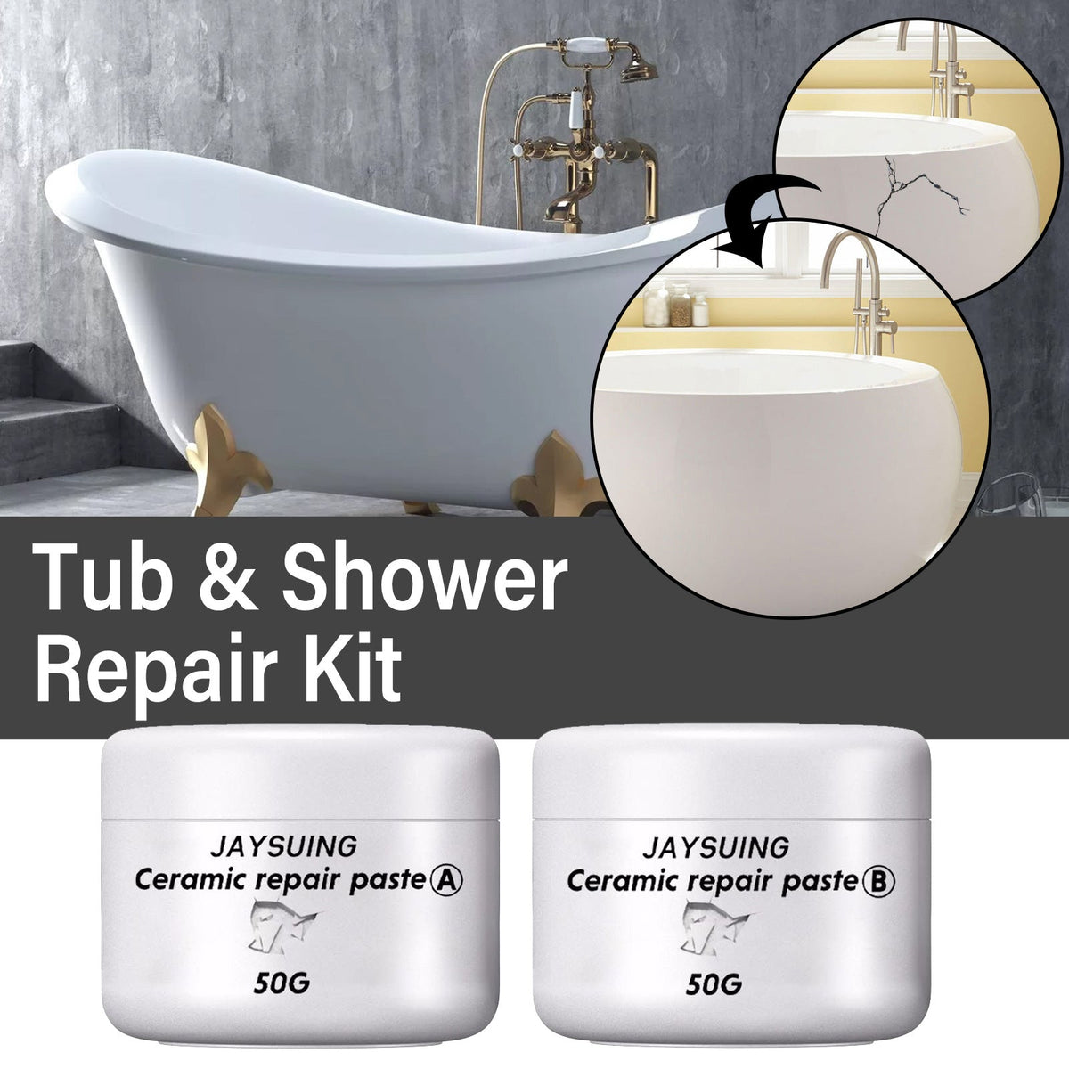 Tile Repair Ceramic Paste Toilet marble Pit glaze repair Ceramic tile adhesive