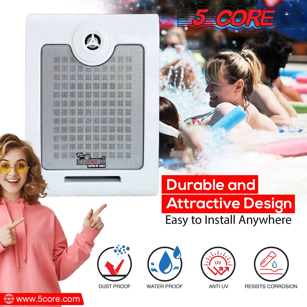 5Core 500W Outdoor Speakers