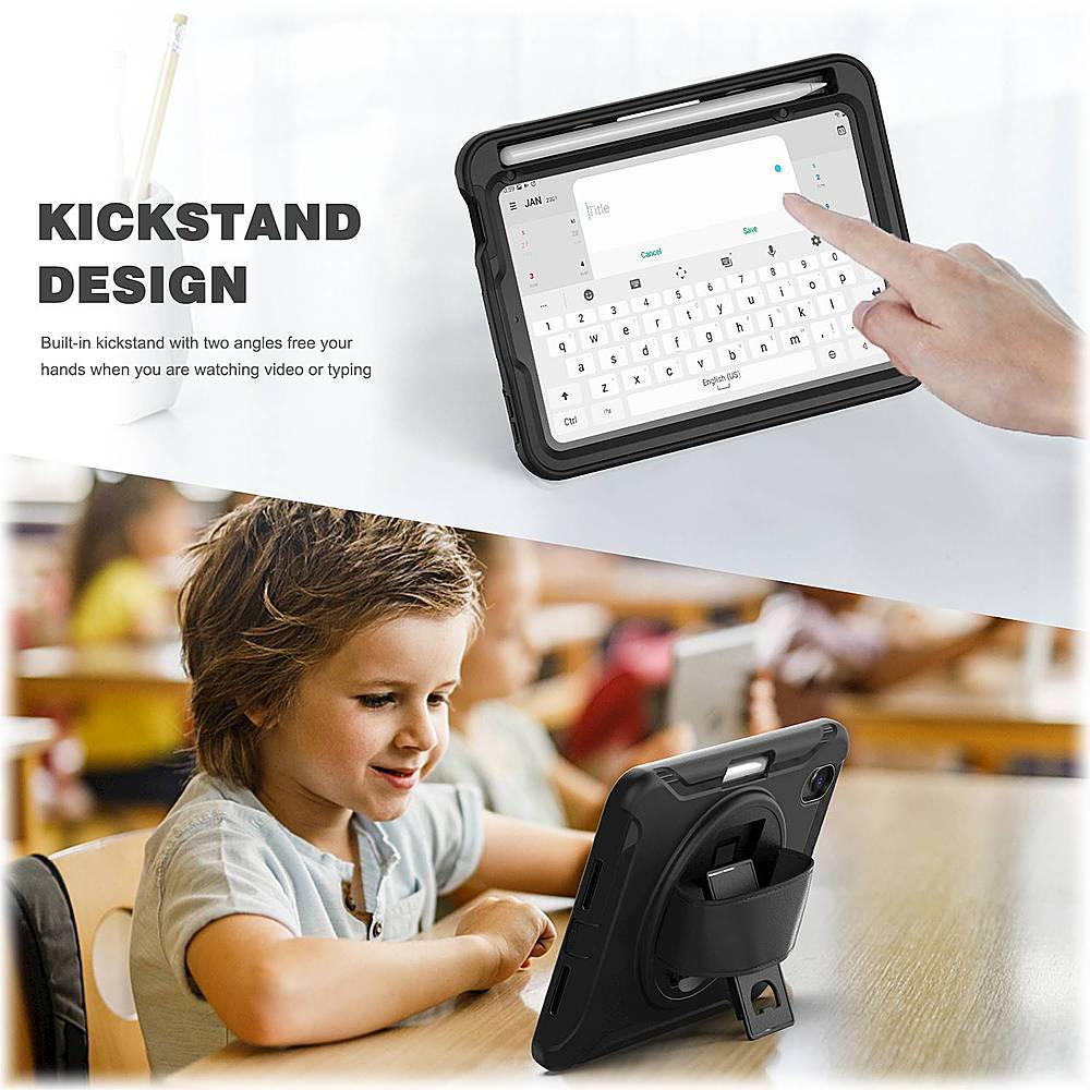 Raider Heavy-Duty Hand Strap Case for iPad mini (A17 Pro)