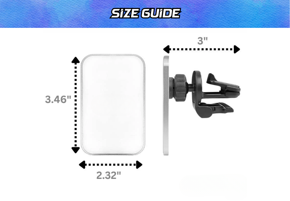 Mount Fuji Panda Car Vent Magnet Holder