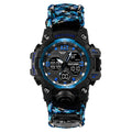 Survival Men Sports Watch With Outdoor Compass