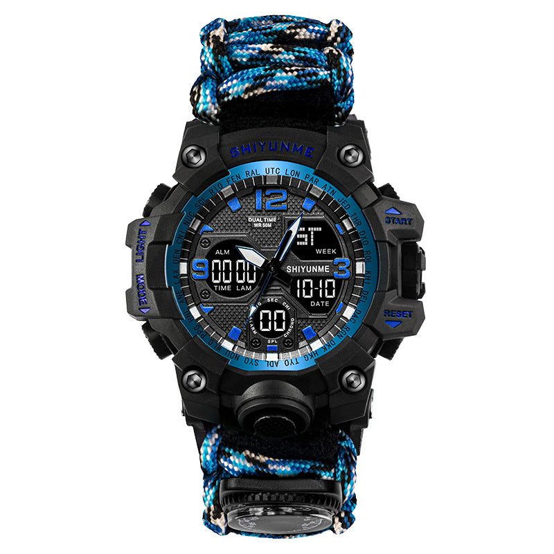 Survival Men Sports Watch With Outdoor Compass