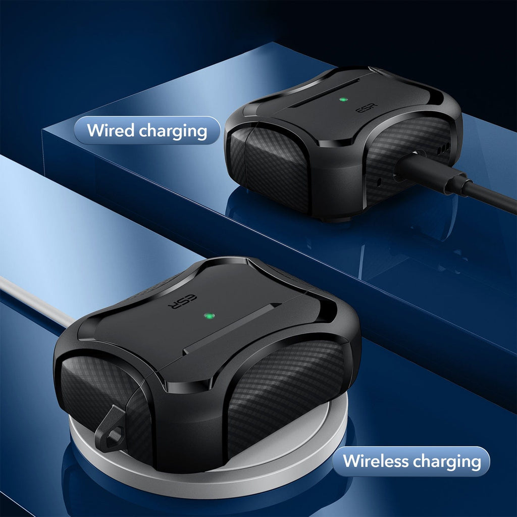 Armor Black Case Apple Airpods Pro (1st And 2nd Generation)