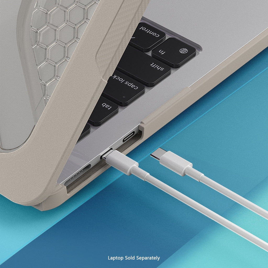 MacBook Air 15" (M3 - M5) with Adjustable Stand Case - Shock-Absorbing | Raider Ultra-Duty Series