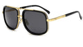 Oversized Men and Woman Unisex Polarized Sunglasses Square Retro