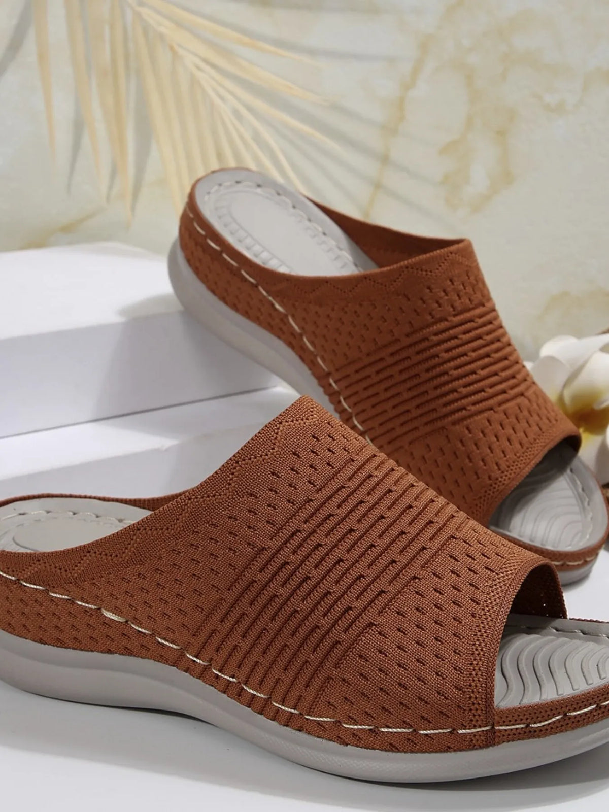 Mesh Open Toe Sandals