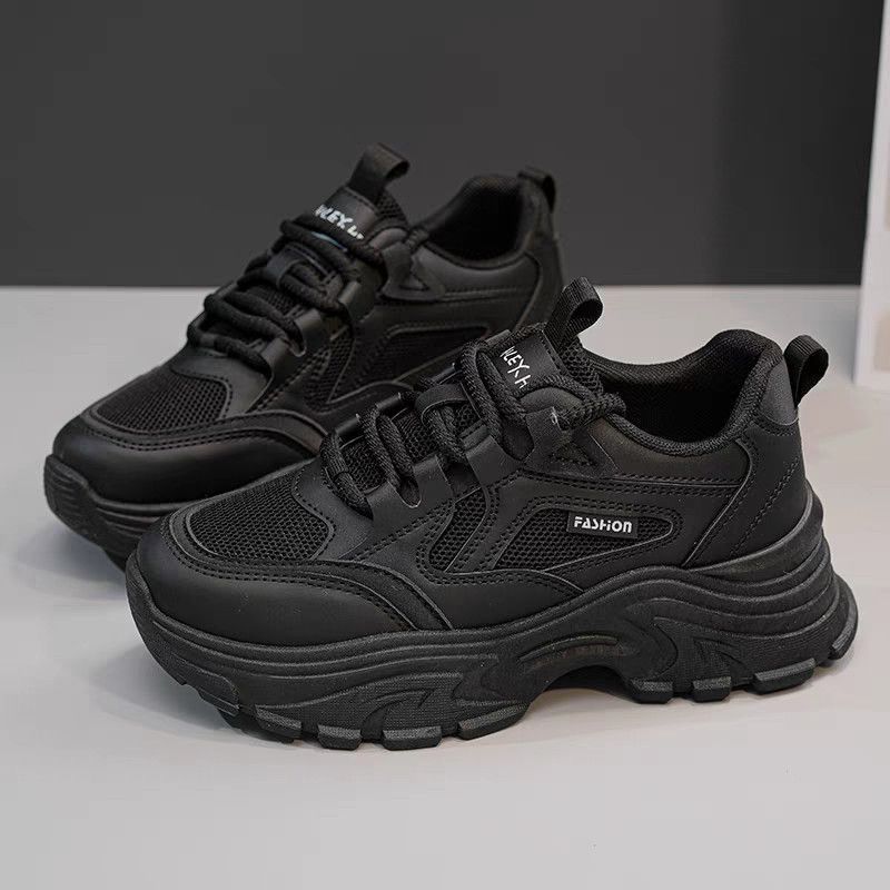 Mesh Breathable All-match Thick Bottom Casual Sports Shoes